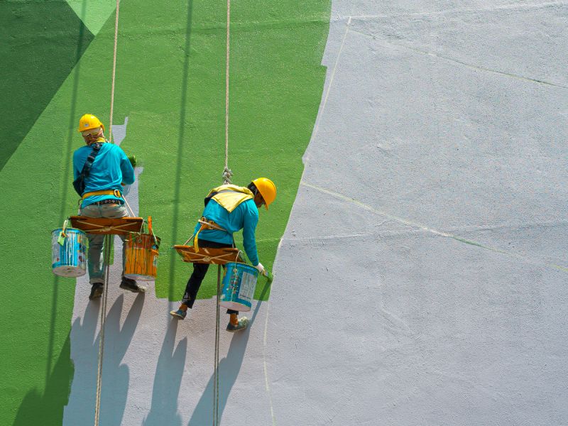 Commercial Fence Painting in Arvada, CO