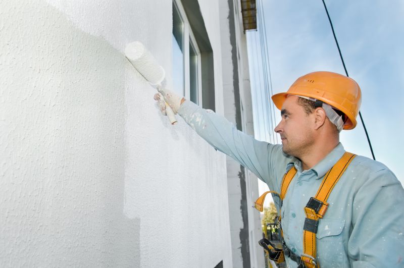 Exterior Wall Painting Process